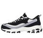 Skechers Slip-ins: D'Lites - Smooth Nostalgia, BLACK / NATURAL, large image number 3