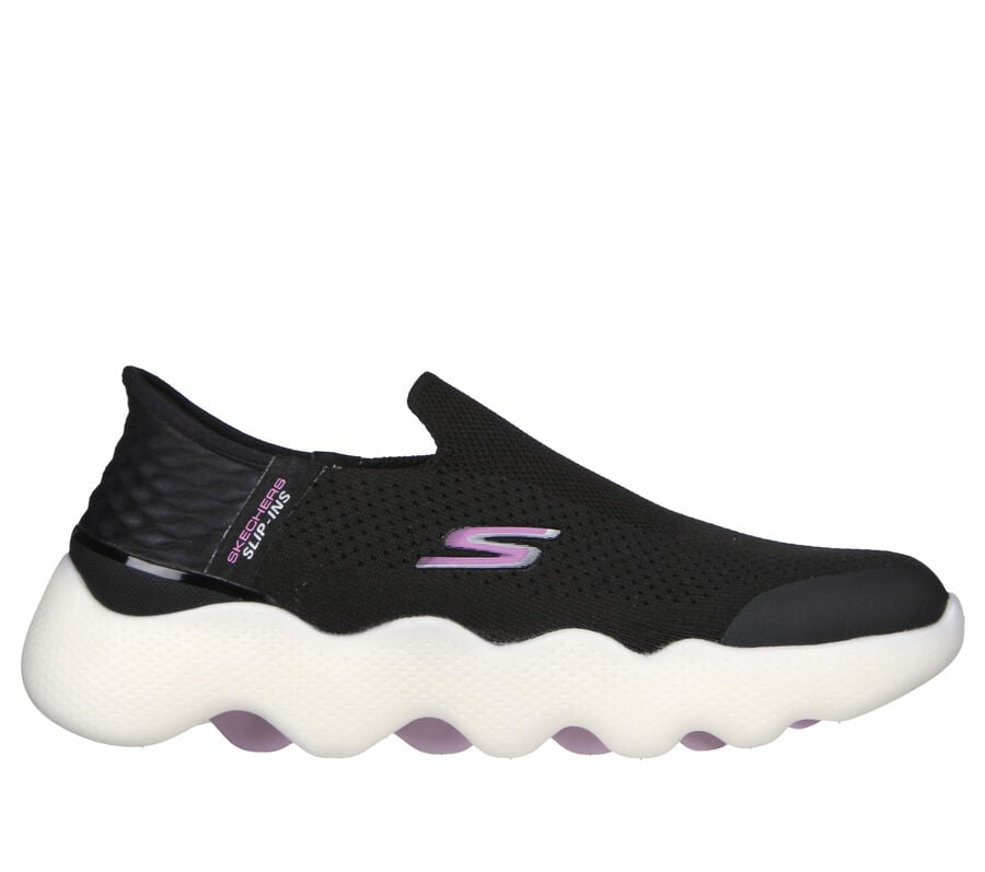 Skechers Slip-ins: GO WALK Massage Fit, NOIR / ROSE, largeimage number 0