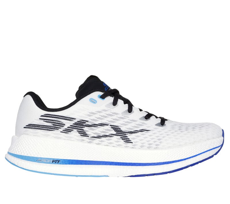 GO RUN RAZOR 5, WHITE / BLUE, largeimage number 0