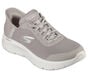 Skechers Slip-ins: GO WALK Flex - Grand Entry, TAUPE, large image number 4