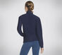 GO LUXE Rib 1/4 Zip, NAVY, large image number 1