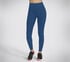 GO FLEX RIB FL HW Legging, TURQUOISE / BLEU MARINE, swatch