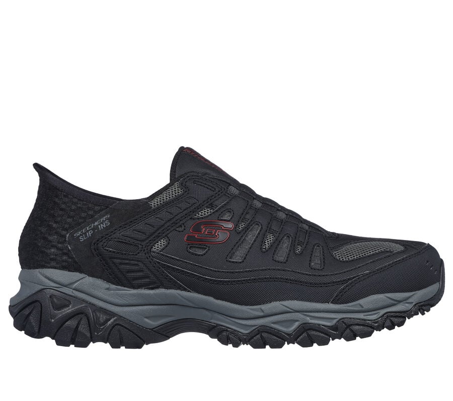 Skechers Slip-ins: After Burn M. Fit - Ridgeburn, BLACK / CHARCOAL, largeimage number 0