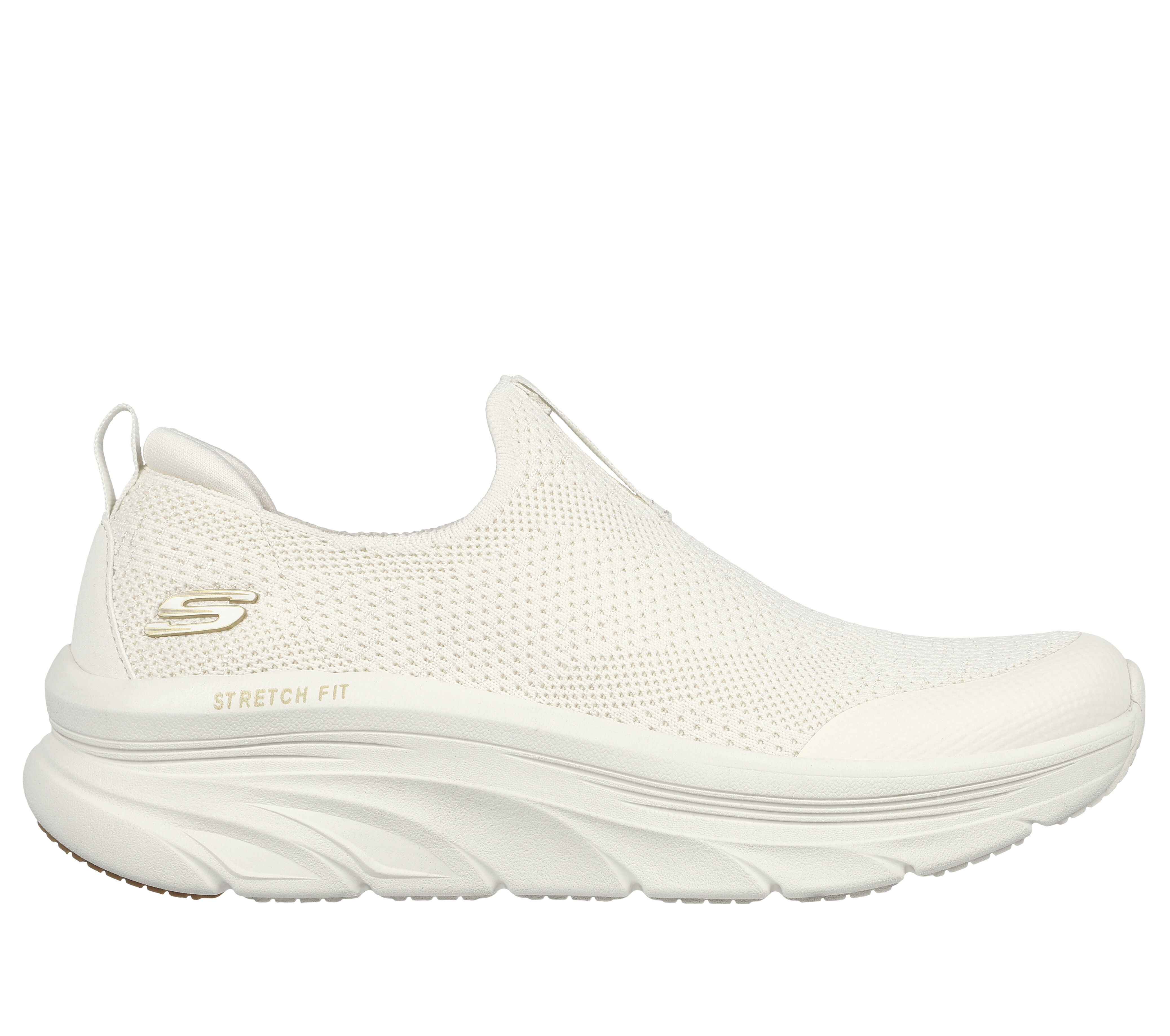 Skechers relaxed fit womens 2025 white