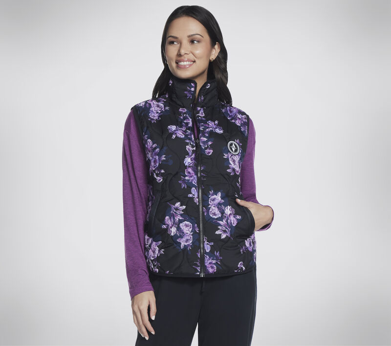 Women's Skechers® GOSHIELD™ Winter Bloom Reversible Vest