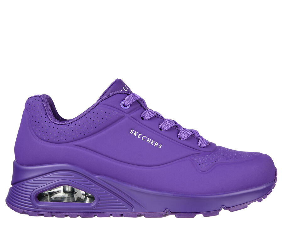 Skechers Women's 155137 Uno - Like Water Purple Casual Shoes