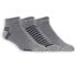 3 Pack Low Cut Terry Trainer Work Socks, GRIS, swatch