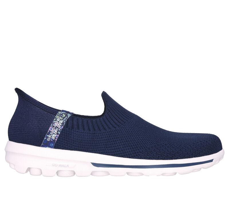 Skechers Slip-ins: GO WALK Travel - Tahiti Sunset, BLEU MARINE, largeimage number 0