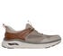 Skechers Slip-ins Relaxed Fit: Arch Crosser - Emeric, TAUPE / BROWN, swatch