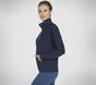 GO LUXE Rib 1/4 Zip, NAVY, large image number 2