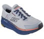 Skechers Slip-ins: Max Cushioning Premier 2.0 - Stanch, GRIS / BLEU MARINE, large image number 4