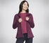 GO SNUGGLE Jacket, BOURGOGNE / ROSE, swatch