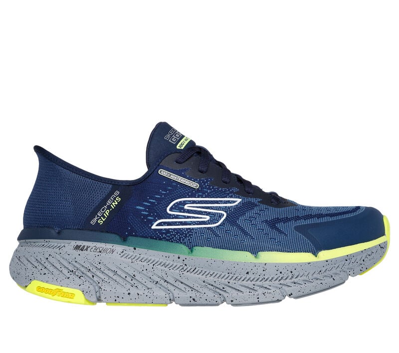 Skechers Slip-ins: Max Cushioning Premier 2.0 - Stanch, BLEU MARINE / JAUNE, largeimage number 0