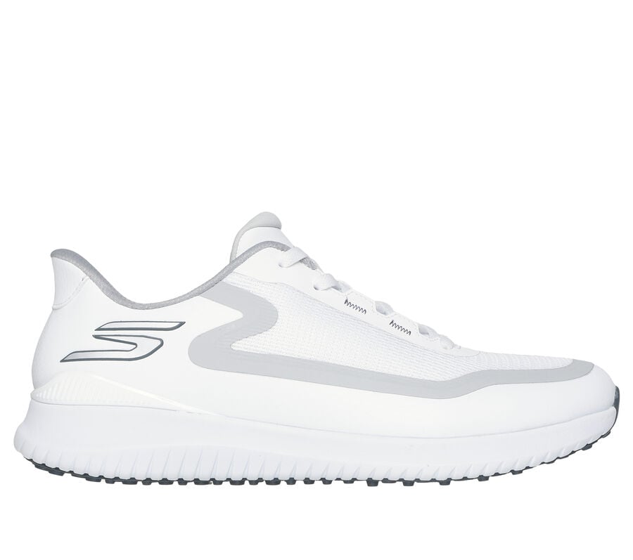 Skechers Slip-ins: GO GOLF Flight, WHITE / GRAY, largeimage number 0