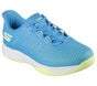 Skechers Slip-ins Relaxed Fit: Viper Court Reload, BLUE / LIME, large image number 4