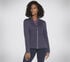 GO SNUGGLE Jacket, VIOLET / GRIS ANTHRACITE, swatch