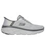 Skechers Slip-ins RF: D'Lux Walker 2.0 - Rezinate, GRAY / CHARCOAL, large image number 0