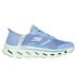 Skechers Slip-ins: GO WALK Glide-Step 2.0 - Belah, BLEU / VERT-LIME, swatch