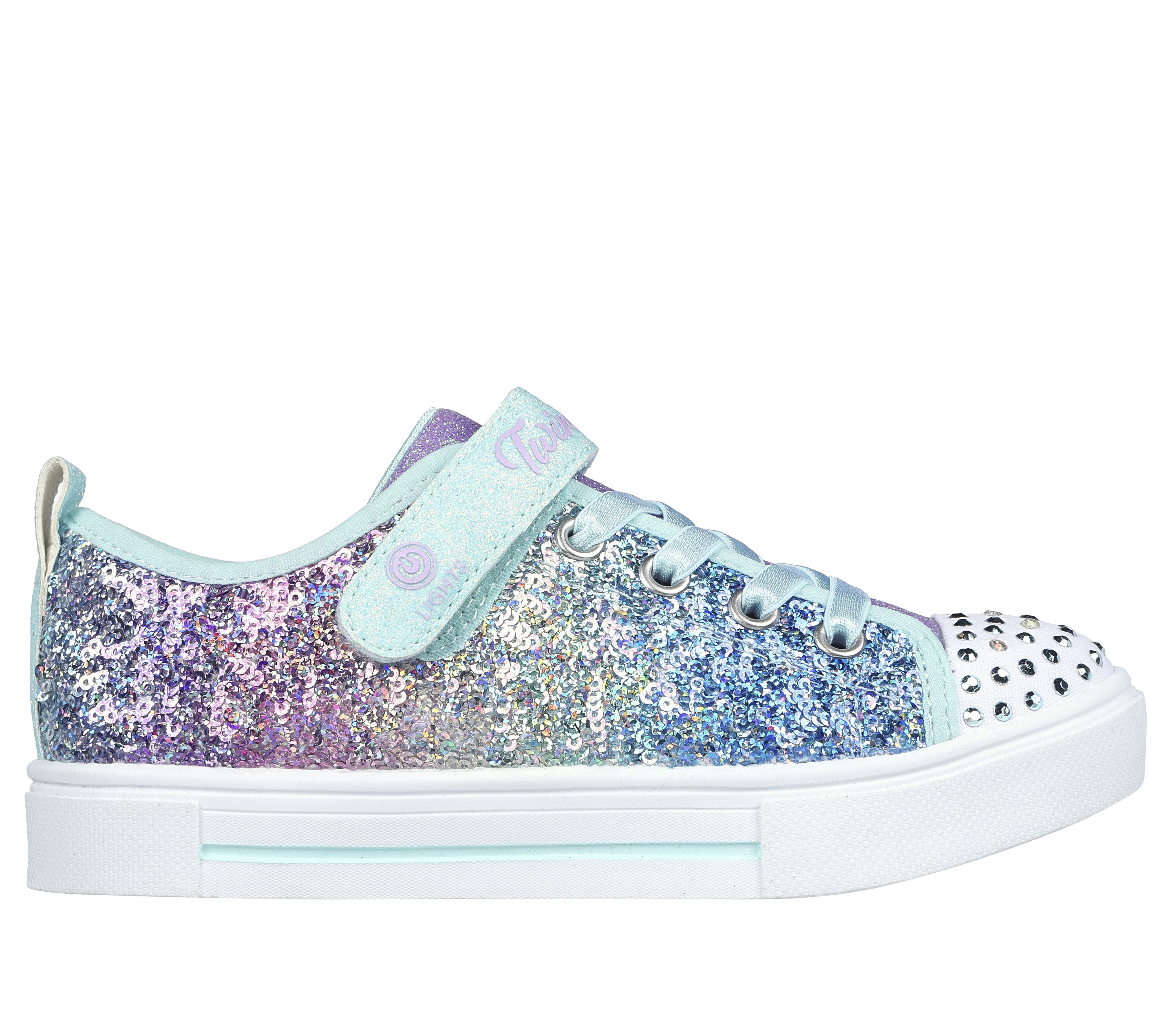 Pink clearance glitter skechers