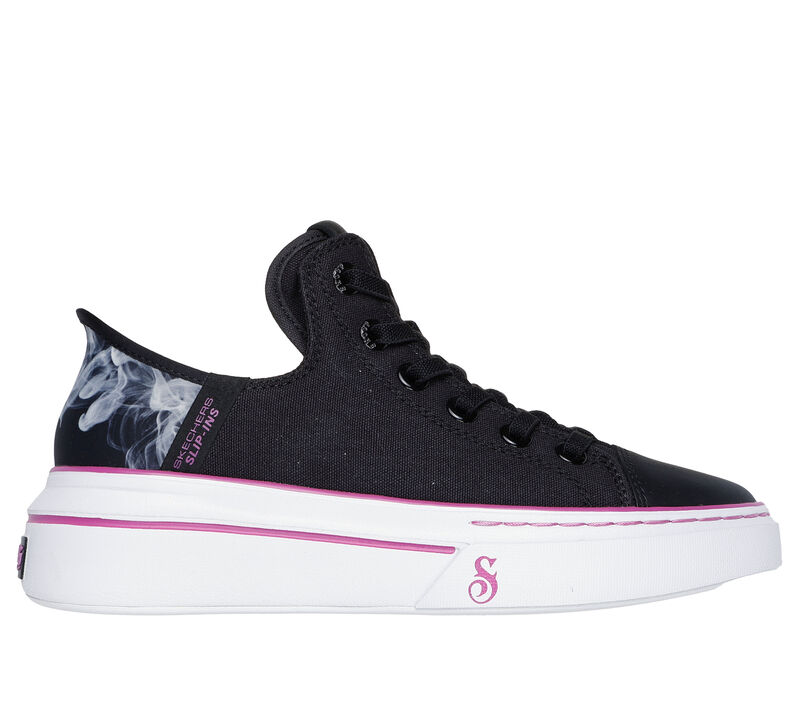 Skechers Slip-ins: Snoop One - Boss Life Canvas, NOIR / VIOLET, largeimage number 0