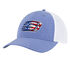 Diamond Mesh Baseball Hat, BEIGE / BLEU MARINE, swatch
