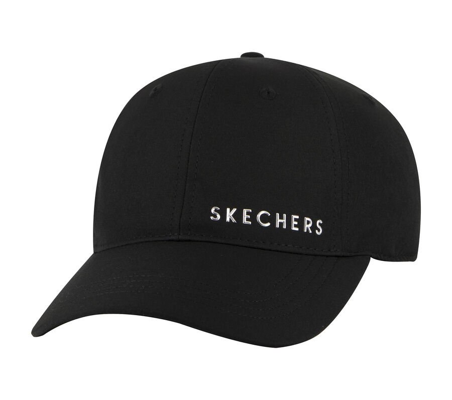 Skech-Shine Foil Baseball Hat, NOIR, largeimage number 0