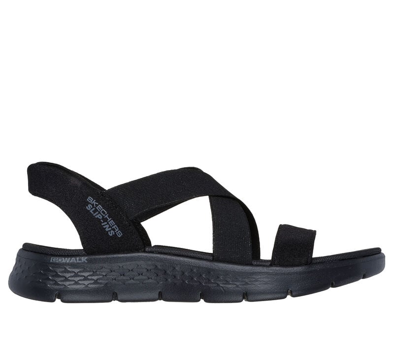 Skechers Slip-ins: GO WALK Flex Sandal - Glimmer, NOIR, largeimage number 0
