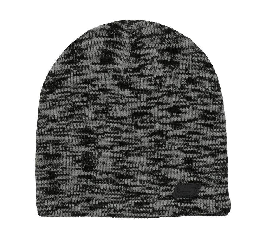 Space Dyed Beanie Hat, GRIS, largeimage number 0