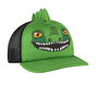 Skech-O-Saurus Trucker Hat, LIME / BLACK, large image number 3