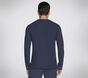 GO KNIT Waffle Henley, CHARCOAL / NAVY, large image number 1