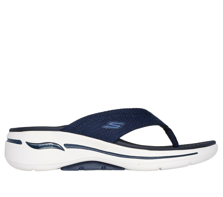 GO WALK Arch Fit - Paradise, BLEU MARINE / BLANC, largeimage number 0