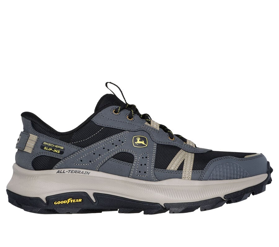 John Deere: Skechers Slip-ins Equalizer 5.0 Trail, CHARCOAL/BLACK, largeimage number 0