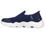 Skechers Slip-ins: GO WALK Massage Fit, NAVY / LIGHT BLUE, large image number 4