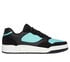 Koopa Court - Volley Low Varsity, BLACK / BLUE, swatch