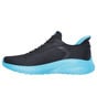 Skechers Slip-ins: BOBS Sport Squad Chaos, NOIR / TURQUOISE, large image number 3