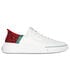 Skechers Slip-ins: Snoop One - Low-G Leather, BLANC / ROUGE, swatch