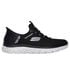 Skechers Slip-ins Waterproof: Summits - Corbos, BLACK / GRAY, swatch