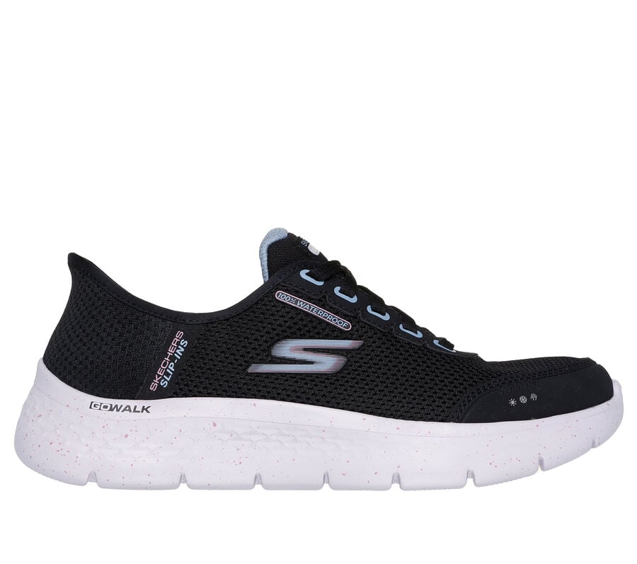 Skechers Slip-ins: GO WALK Flex - Clear Creek, BLACK / MAUVE, largeimage number 0