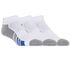 3 Pack Half Terry Athletic Socks, BLANC, swatch