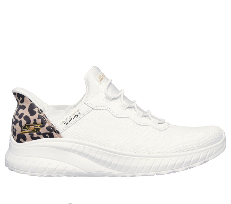 Skechers Slip-ins: BOBS Sport Squad Chaos - Seize The Hour, BLANC, largeimage number 0