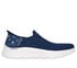 Skechers Slip-ins: GO WALK Flex - Sunset Rose, BLEU MARINE / TURQUOISE, swatch