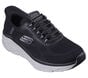 Skechers Slip-ins RF: D'Lux Walker 2.0 - Rezinate, BLACK / GRAY, large image number 4