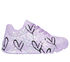 Skechers x JGoldcrown: Uno Lite - Metallic Love, LAVENDER / MULTI, swatch