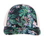 Floral Trucker Hat, BLEU CLAIR / ROSE, large image number 2
