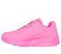 Skechers x JGoldcrown: Uno Lite - Metallic Love, HOT PINK / MULTI, large image number 3