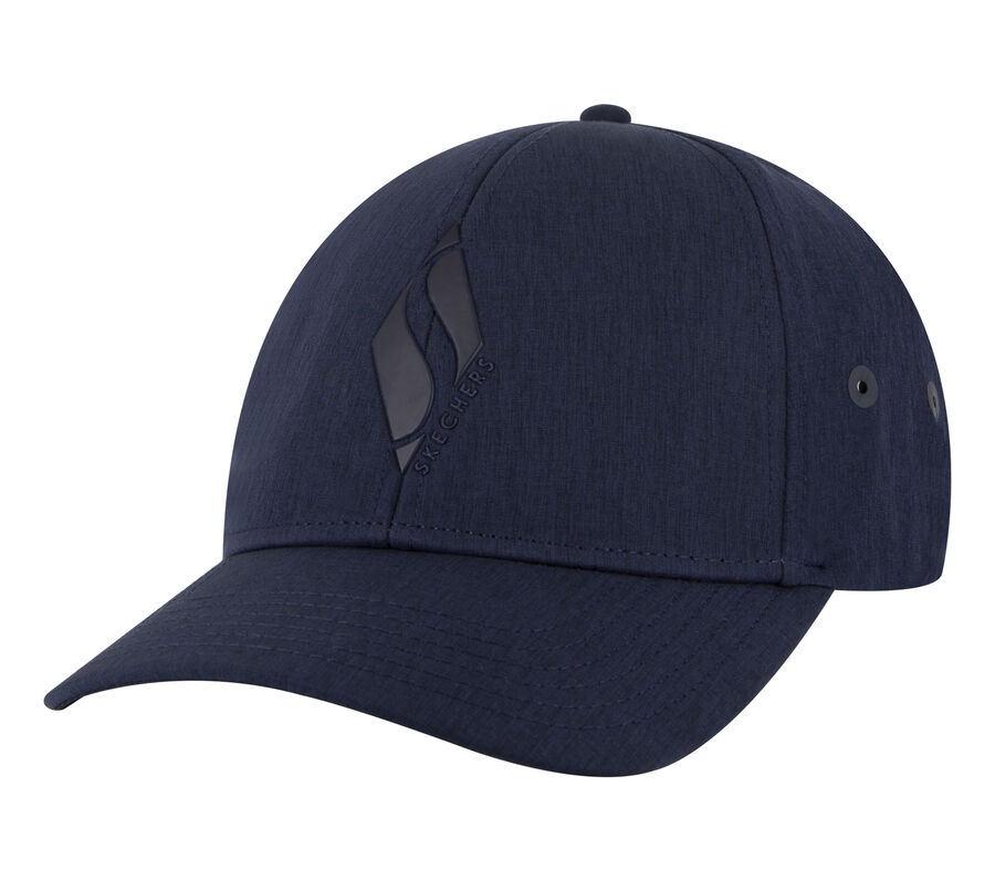 Skechers Accessories - Diamond S Hat, BLEU MARINE, largeimage number 0