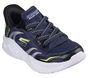 Skechers Slip-ins: Meteor-Lights - Brisk-Beams, BLEU MARINE / NOIR, large image number 4