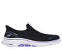 Skechers Slip-ins: GO WALK 7 - Sarai, BLACK / LAVENDER, large image number 0