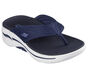 GO WALK Arch Fit - Paradise, BLEU MARINE / BLANC, large image number 4