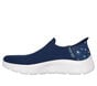 Skechers Slip-ins: GO WALK Flex - Sunset Rose, BLEU MARINE / TURQUOISE, large image number 3